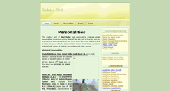 Desktop Screenshot of personalities.sadatesirsi.com